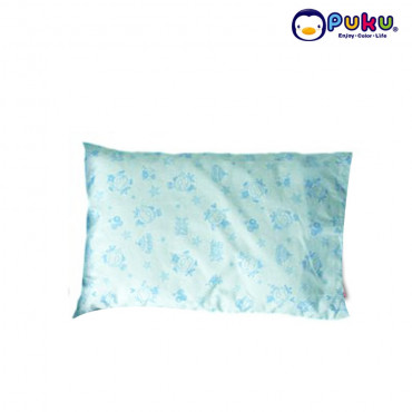 Puku Baby Pillow (L) With Pillow Case - SP91103 Blue