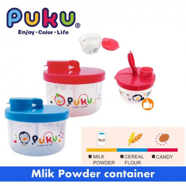Puku Milk Powder Container P11011 - Merah